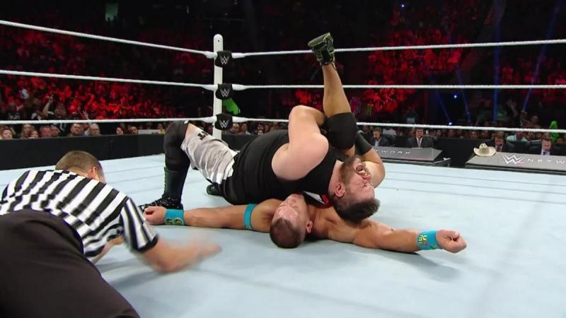 Kevin Owens defeated John Cena on his WWE  debut