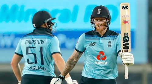 Ben Stokes and Jonny Bairstow 