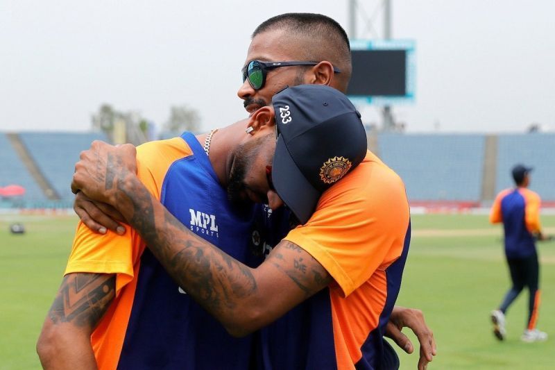 Krunal Pandya had a memorable ODI debut alongside brother Hardik