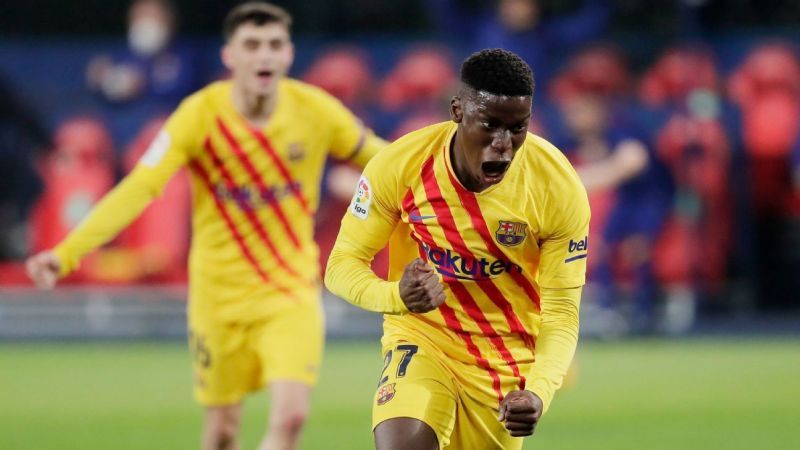 Teenage sensation Ilaix Moriba scores to doubled Barcelona&rsquo;s lead