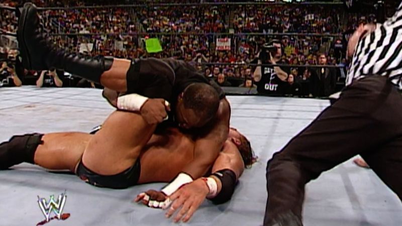 D-Von Dudley shockingly defeated Triple H on SmackDown in 2002 after interference from Chris Jericho and Batista