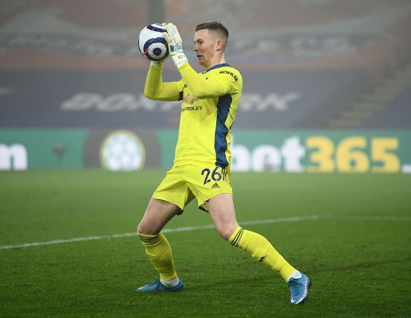 Dean Henderson was one of four changes to United&#039;s starting lineup for this game