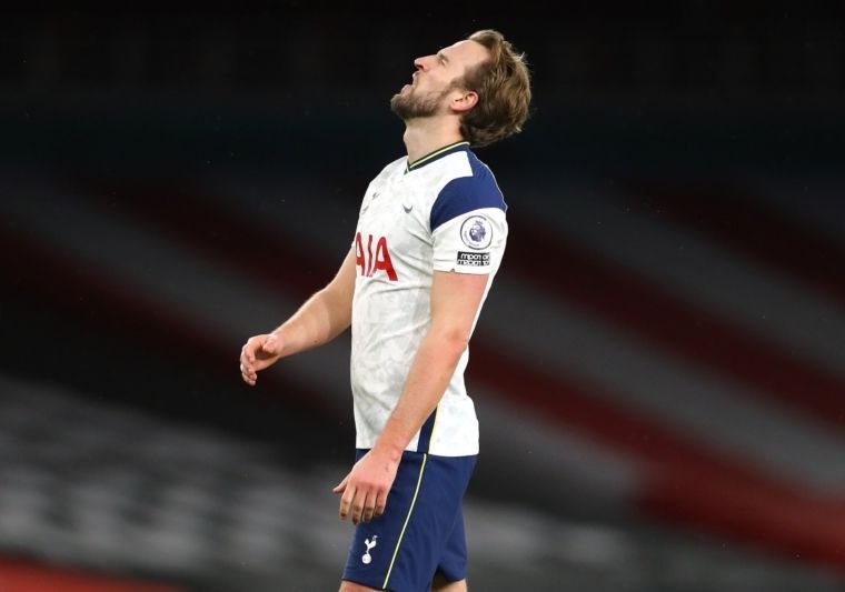 Harry Kane was underwhelming in the derby.