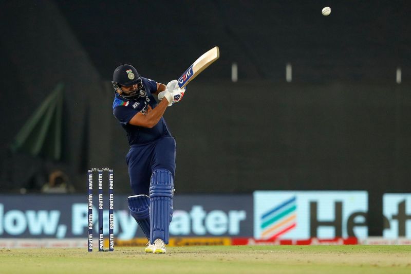 Rohit Sharma in action against England (PC: BCCI)