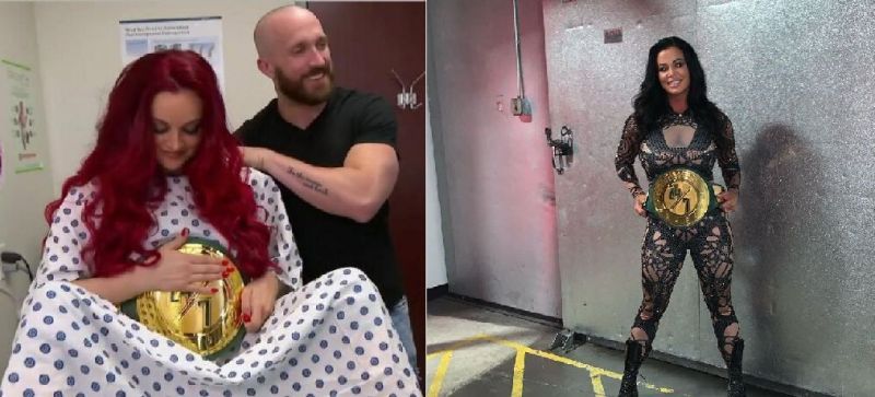 Several WWE stars have been able to lift Championships whilst pregnant and as mothers