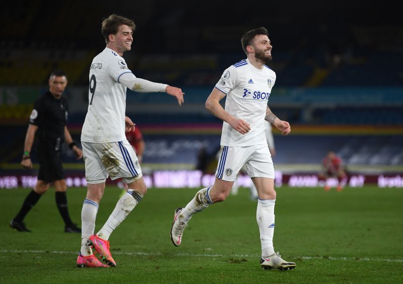 Patrick Bamford and Stuart Dallas