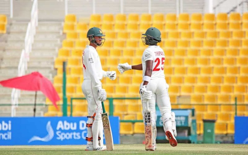 Donald Tiripano played an impressive knock with the bat