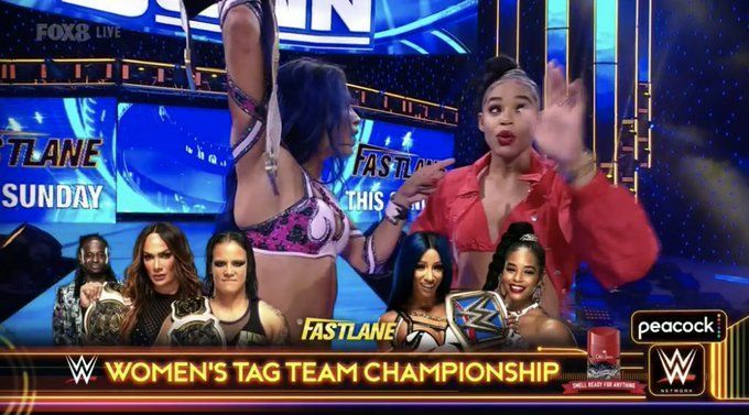 Victory for Sasha Banks