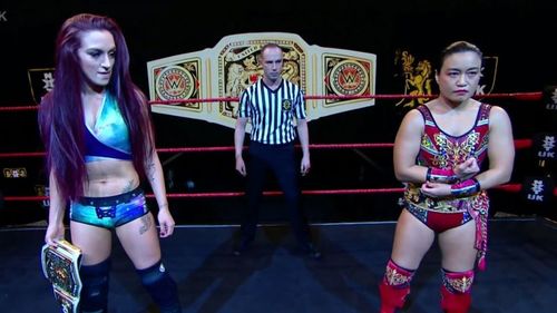 The NXT UK Women's Championship was on the line