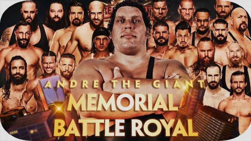 The Andre The Giant memorial battle royal has become a staple of WrestleMania in recent years