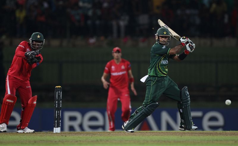 Action from a game between Pakistan &amp; Zimbabwe.