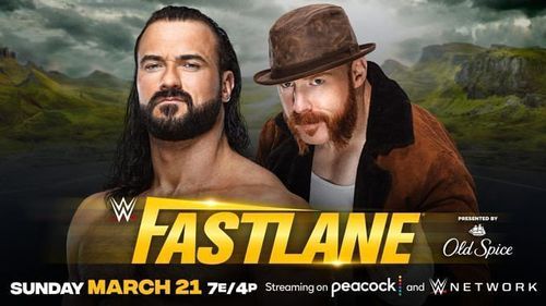 Drew McIntyre and Sheamus will collide in a No Holds Barred match at Fastlane.