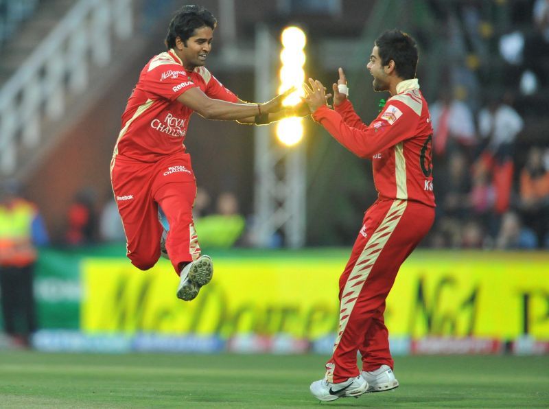 Vinay Kumar and Virat Kohli played together for the Royal Challengers Bangalore