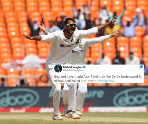 Fans on Twitter go gaga over Axar Patel