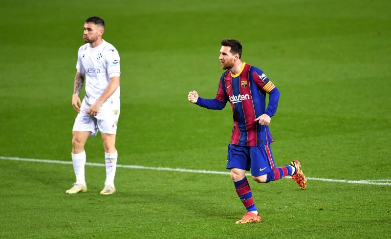 Lionel Messi was at his magical best against Huesca.