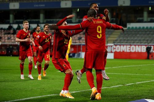 Belgium play Wales on Wednesday