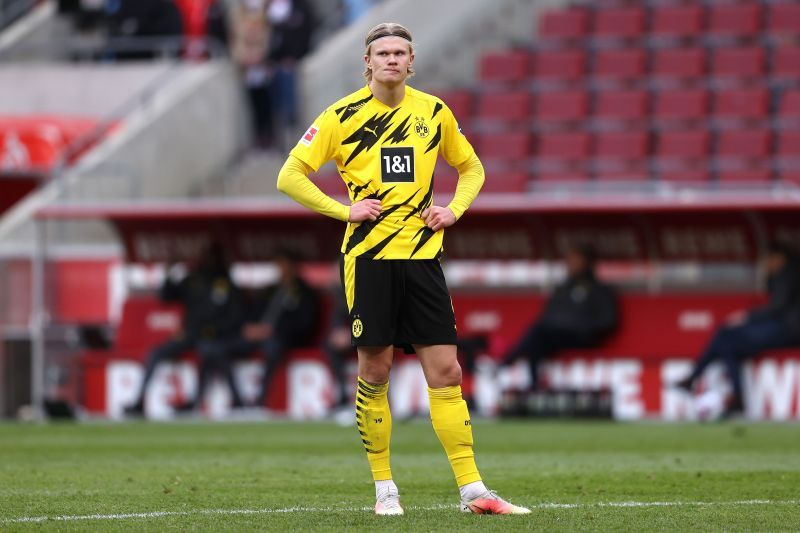 Erling Haaland is said to be frustrated with Borussia Dortmund's form this season