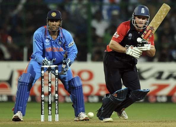 Andrew Strauss played a captain&#039;s knock in the India-England 2011 World Cup &#039;tie&#039;.