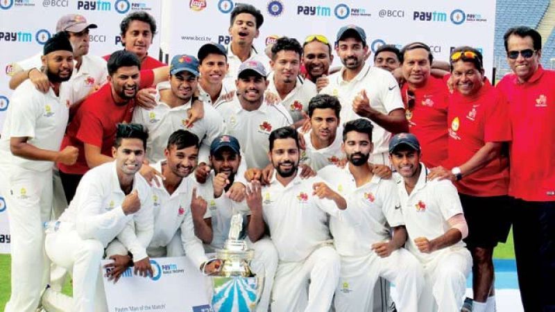 Winning the 2015-16 Ranji Trophy remains Aditya Tare's most fond memory with Mumbai