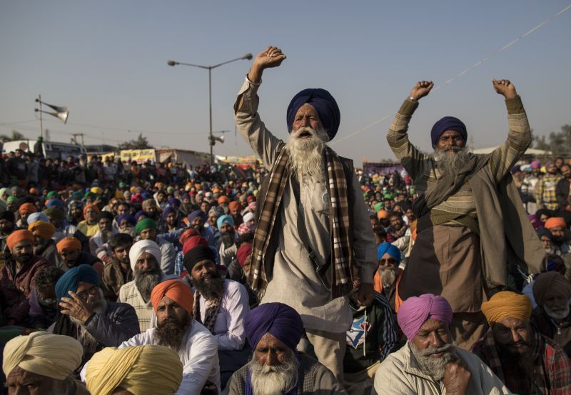 The ongoing farmers&#039; protests in India have also caught the imagination of foreign luminaries