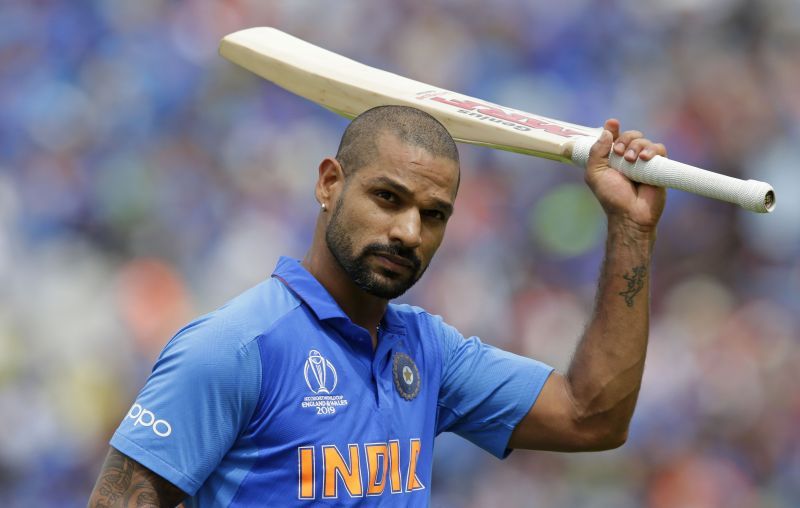 Shikhar Dhawan played an ungainly shot to be dismissed in the 1st T20I