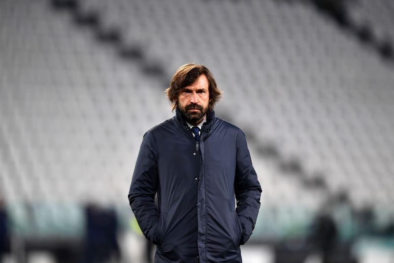 Juventus manager Andrea Pirlo