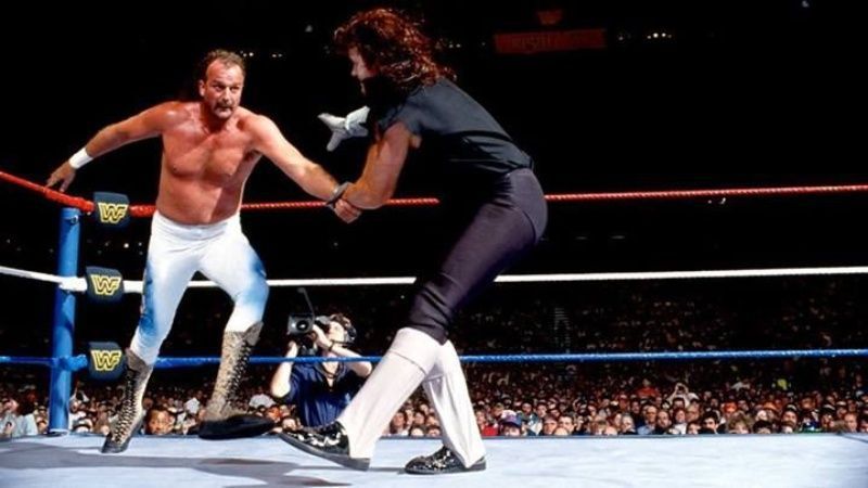 अंडरटेकर vs जेक रॉबर्ट्स Wrestlemania 8
