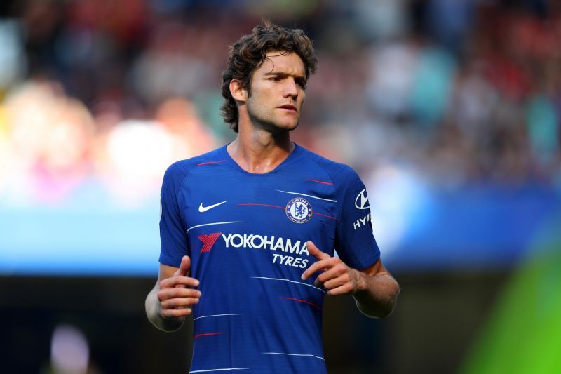 Marcos Alonso laid on the pass for Chelsea&#039;s first goal against Everton.