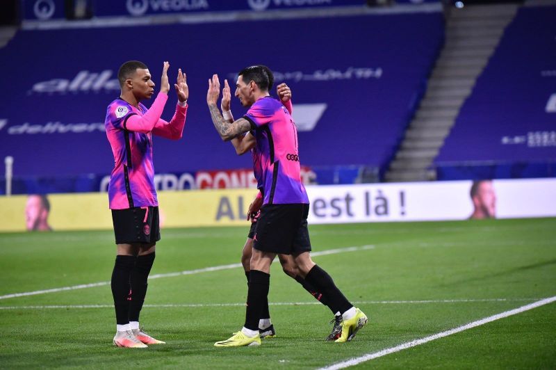 Angel di Maria celebrates after scoring a goal