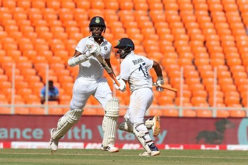 Washington Sundar and Rishabh Pant (PC: BCCI)