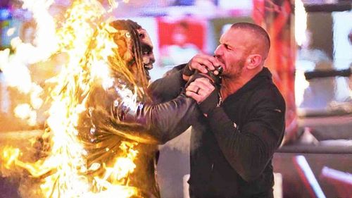 The Fiend and Randy Orton at WWE TLC