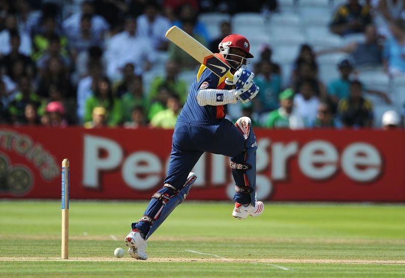 Brian Lara batting for MCC in 2010