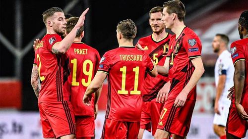 Belgium thrashed Belarus 8-0 in the World Cup qualifiers