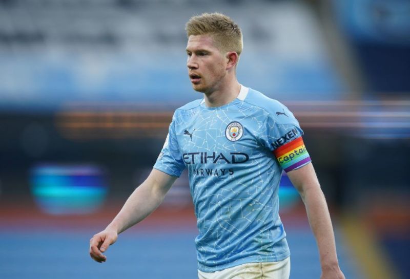 De Bruyne scored against Fulham earlier this season.