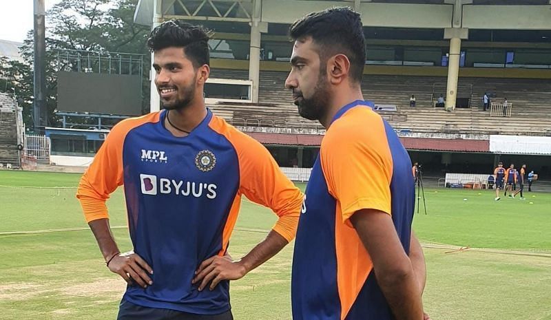 Washington Sundar and R Ashwin (Photo: BCCI)