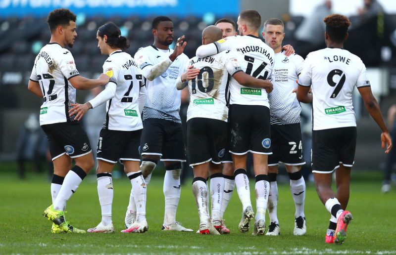 Swansea City face Blackburn Rovers away on Tuesday night