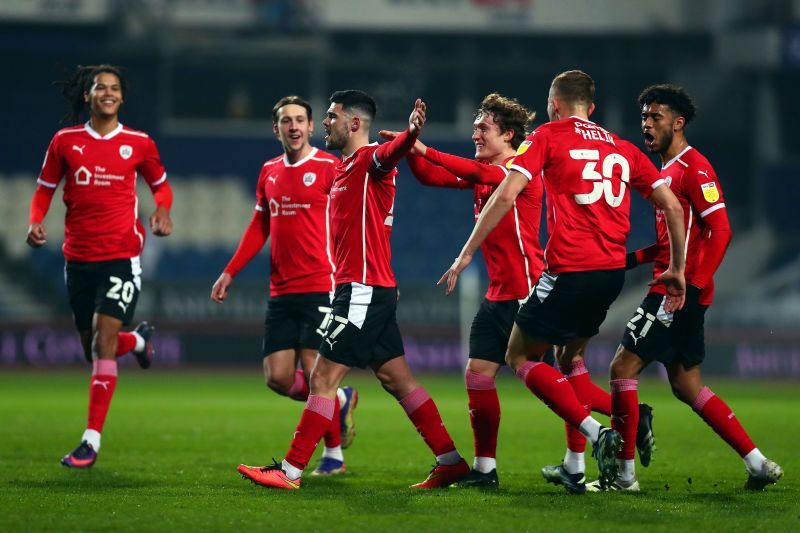 Barnsley will trade tackles with Wycombe Wanderers on Wednesday