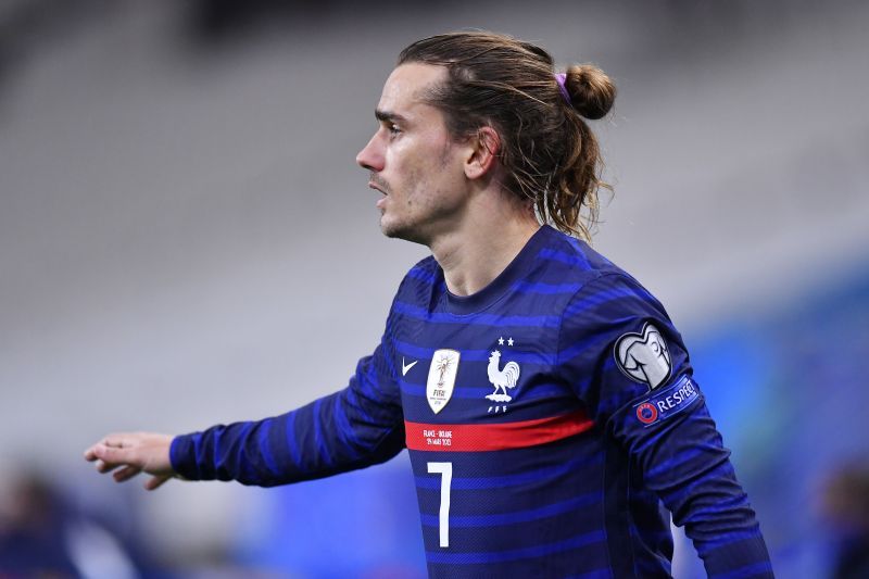Antoie Griezmann will be in action for France against Kazakhstan