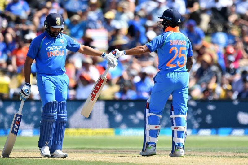 Rohit Sharma and Shikhar Dhawan