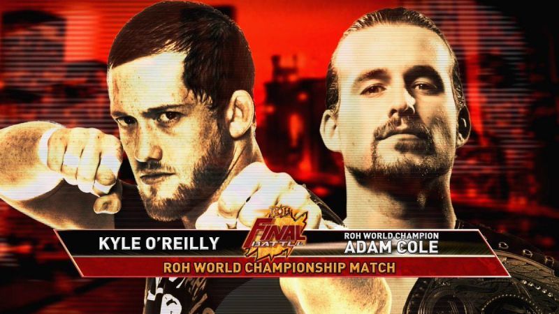 Adam Cole and Kyle O&#039;Reilly in ROH