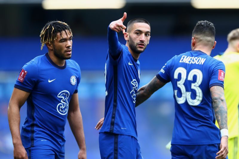 Hakim Ziyech scored the second goal for Chelsea against Sheffield United.