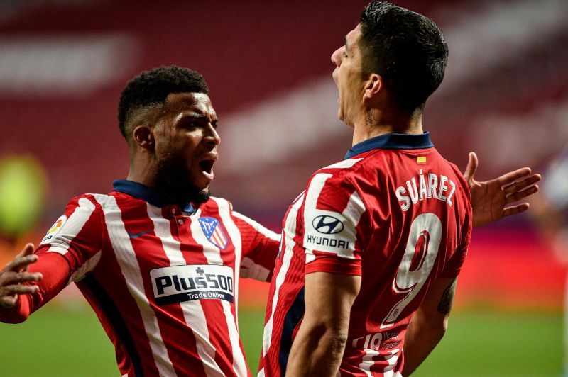 Atletico Madrid hold a four points lead at the top of La Liga