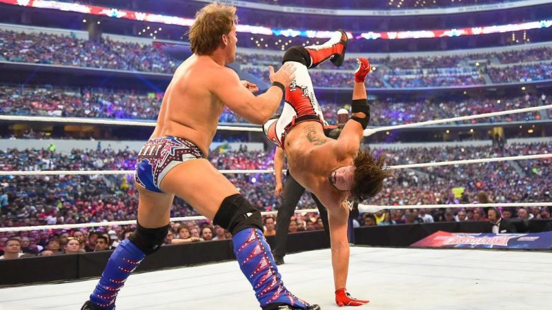 AJ Styles made his WrestleMania debut in 2016 in a match against Chris Jericho