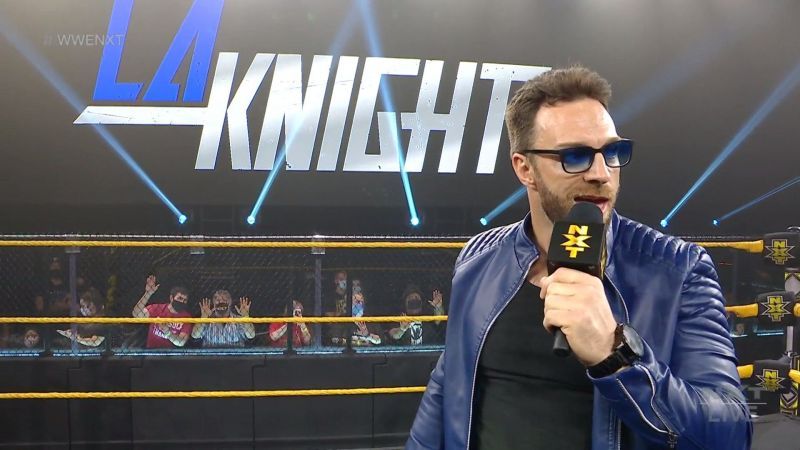 LA Knight (38) is not on the 5 oldest NXT Superstars list