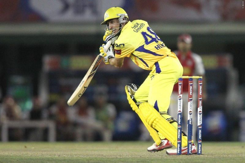 Michael Hussey of Chennai Super Kings