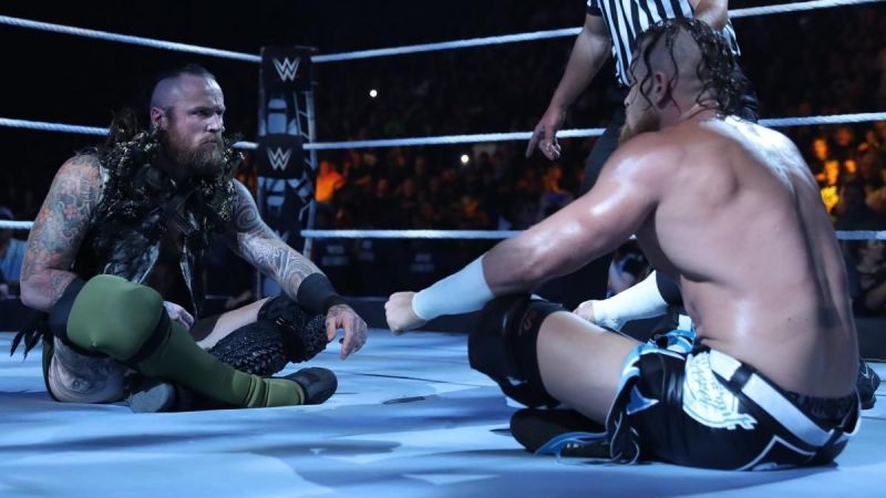 Aleister Black and Murphy at TLC 2019