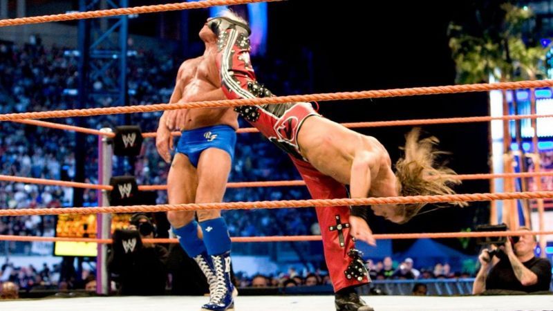 Ric Flair competed in his final WWE match against Shawn Michaels at WrestleMania XXIV