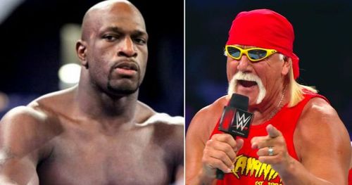 Titus O'Neil and Hulk Hogan