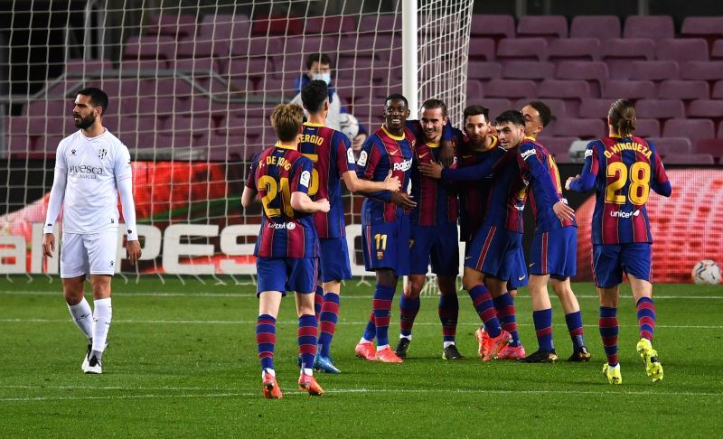 Barcelona were impressive against Huesca