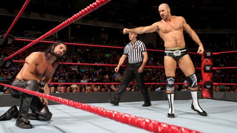 Rollins vs. Cesaro